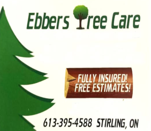 Ebbers Tree Care 613-395-4588 Logo-Ebbers Tree Care